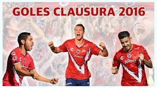 Veracruz  Todos los Goles Clausura 2016  Tiburones Rojos [upl. by Gnemgnok847]