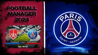 Ligue 1  Matchday 10 Season 3 🇫🇷 Stade Brest 29 Paris St German [upl. by Jenesia677]