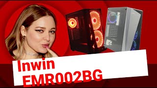 НИКС Компьютерный Супермаркет видео про Корпус Inwin EMR002BG без БП 1 [upl. by Yllom]