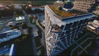 “Corwin Slovakia” buildings  FPV amp Mavic [upl. by Abisha719]