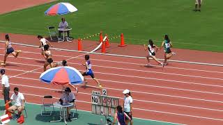 2017東部強化記録会0821 女子100m 13組～15組 [upl. by Allecsirp]