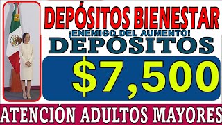 💵7500 vs INFLACIÓN ♨️CLAUDIA REVELA IMPACTANTE MENSAJE MIS ADULTOS MAYORES TODOS COBRAN AUMENTO [upl. by Snoddy783]