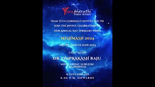 YUVABHARATHI PUBLIC SCHOOLS MISHMASH 2024  LIVE STREAM [upl. by Atterahs188]