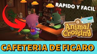 ☕️ CÓMO DESBLOQUEAR LA CAFETERÍA DE FÍGARO EP 293  ANIMAL CROSSING NEW HORIZONS [upl. by Sillig]