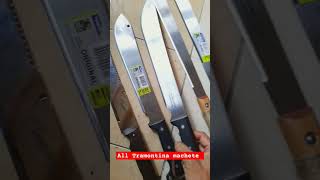 TRAMONTINA MACHETE machete brazil tramontina bushcraft parang knifereview shortvideo shorts [upl. by Arawaj]