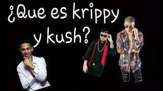 ¿Qué significa krippy y kush [upl. by Ishii553]