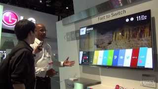 LG webOS Smart TV  CES 2014 [upl. by Rangel]