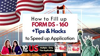 How to fill up USA DS160 Form Speed up US Visa Application 2023 Step by Step [upl. by Johnsson405]