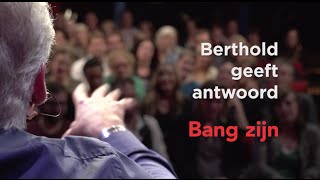 Berthold Gunster geeft antwoord bang zijn [upl. by Neirod]