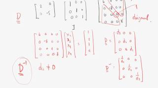 2554 Math 3 lecture 2 Ch 17 Diagonal Triangular and symmetric matrices part 15avi [upl. by Jago]