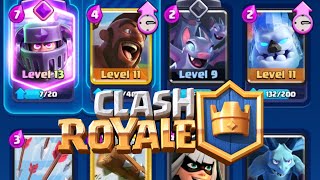 33 HOG CYCLE MEGA KNIGHT 😉 CLASH ROYALE [upl. by Andriette]