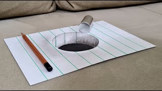 very easy drawing on paper for beginners [upl. by Nedi]