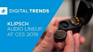 Klipsch Audio Lineup  Hands On at CES 2019 [upl. by Suirauqram]