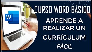 Cómo hacer una hoja de vida o currículum en Word [upl. by Vaughan]