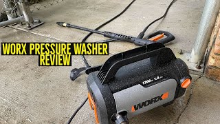 Worx Pressure Washer Review [upl. by Nuoras421]