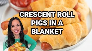 Crescent Roll Pigs in a Blanket [upl. by Kinzer]