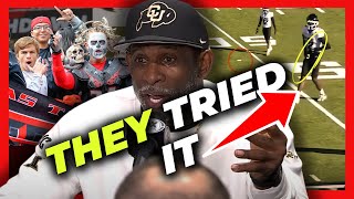 How is this LEGAL Texas Tech Crowd Tried Everything Against Colorado deionsanders [upl. by Aynwat]