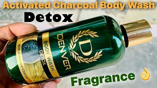 Denver Detox Body Wash Review amp Demo  With Activated Charcoal [upl. by Dnalsor819]