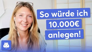 10000€ anlegen Was sind deine Lieblingsaktien Lisa im Fragenhagel  Aktiengram Interview 22 [upl. by Grounds]