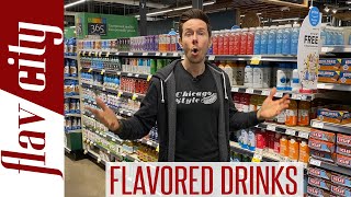 These Are The HEALTHIEST Drinks At The Grocery StoreWith A Taste Test [upl. by Oilisab]