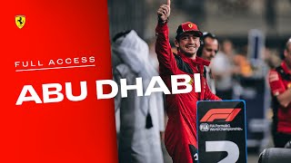 SF Full Access  2023 Abu Dhabi GP  A finale on the podium [upl. by Rhoads265]