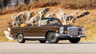 1971 MercedesBenz 280SE 35 Cabriolet Walk Around [upl. by Chow735]