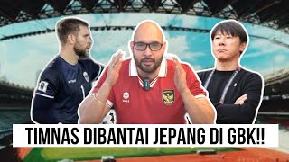 HANCURRR KALAH TAKTIK DAN GAGAL FINISHING TIMNAS DIBANTAI JEPANG 04 DI GBK [upl. by Le]