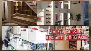 20 Unique Under the Stairs Storage amp Design Ideas l Staircase Closet Ideas [upl. by Yarezed575]