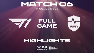 Full Highlights T1 vs NS  Match 06  LCK Mùa Hè 2024 [upl. by Cowey793]