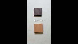 Check out our new Stain  Spar product in the color Kona on 7 different wood species 🪵 [upl. by Saidee]