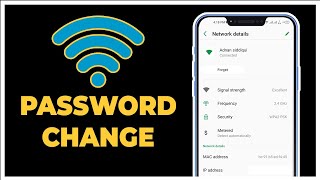 how to change WiFi password [upl. by Haek]