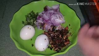 মজাদার সিদ্ধ ডিম ভর্তা  Delicious Bangladeshi Boiled Egg Dim Vorta Recipe by Euphoric Savvy [upl. by Anik]