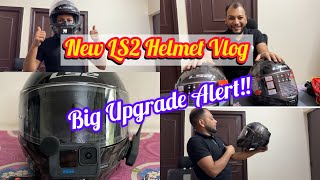 New Helmet LS2 FF800  Big upgrade alert ‼️ Best Touring Helmet 🪖 [upl. by Hajin]