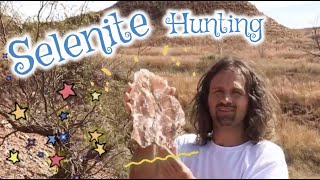 Hunting Selenite Crystals in Oklahoma Raw Mining Footage [upl. by Maxia]