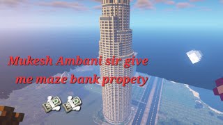 gta 5 Maze bank in Minecraft minecraft minecraftgaming gaming gtav [upl. by Ylebmik]