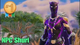 Where to Find Fortnite NPC Shuri  Chapter 5 Season 4 [upl. by Sucramal]