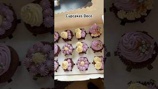 Chocolate Cupcakes  With Buttercream frosting  cupcake baker cakedesign [upl. by Leahcimrej849]