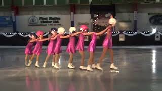 Material Girl  CanSkate 3 Group Number [upl. by Anaujik]