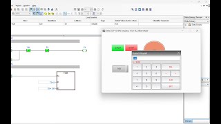 Delta ISPSoft DOPSoft PLC HMI Programming Screen design Numerical input using data register [upl. by Andreana]