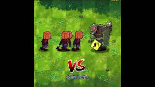 PvZ Fusion  Hiding Team Zombies Vs Giga Gagantuar Zombie  Who will Win shorts [upl. by Donatelli]