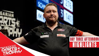 ANOTHER NINEDARTER  Day Three Afternoon Highlights  2024 Hungarian Darts Trophy [upl. by Ednutey]