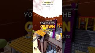 stealing crown last second 2 roblox untitledtaggame [upl. by Agem]