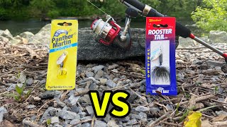 Panther Martin vs Rooster Tail Head to Head Challenge [upl. by Nnylkcaj]