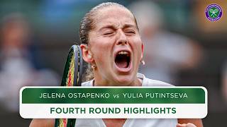 Ruthless from Grand Slam Champ  Jelena Ostapenko vs Yulia Putintseva  Highlights  Wimbledon 2024 [upl. by Drofhsa]