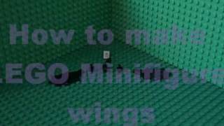 How to make LEGO Minifigure wings [upl. by Elfrida]