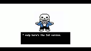 megalovania but its sans full version [upl. by Epoillac]