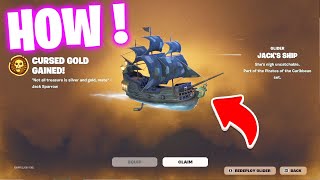 How To Get Jack Ship in Fortnite  Learn All pirate Codes to unlock Jacks Ship [upl. by Blinnie]