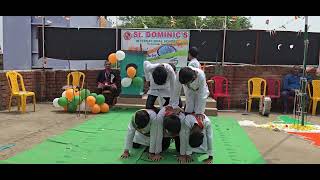 CLASS V  BOYS PERFORMANCE  MIX SONG  ST DOMINICS  15TH AUGUST  2024 [upl. by Annel535]