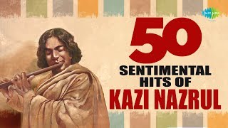 Top 50 sentimental songs of Nazrul  নজরুল টপ ৫০ গান  Audio Jukebox [upl. by Glavin]