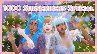 THANK YOU FOR 1000 SUBSCRIBERS 🥰💖 [upl. by Montford]